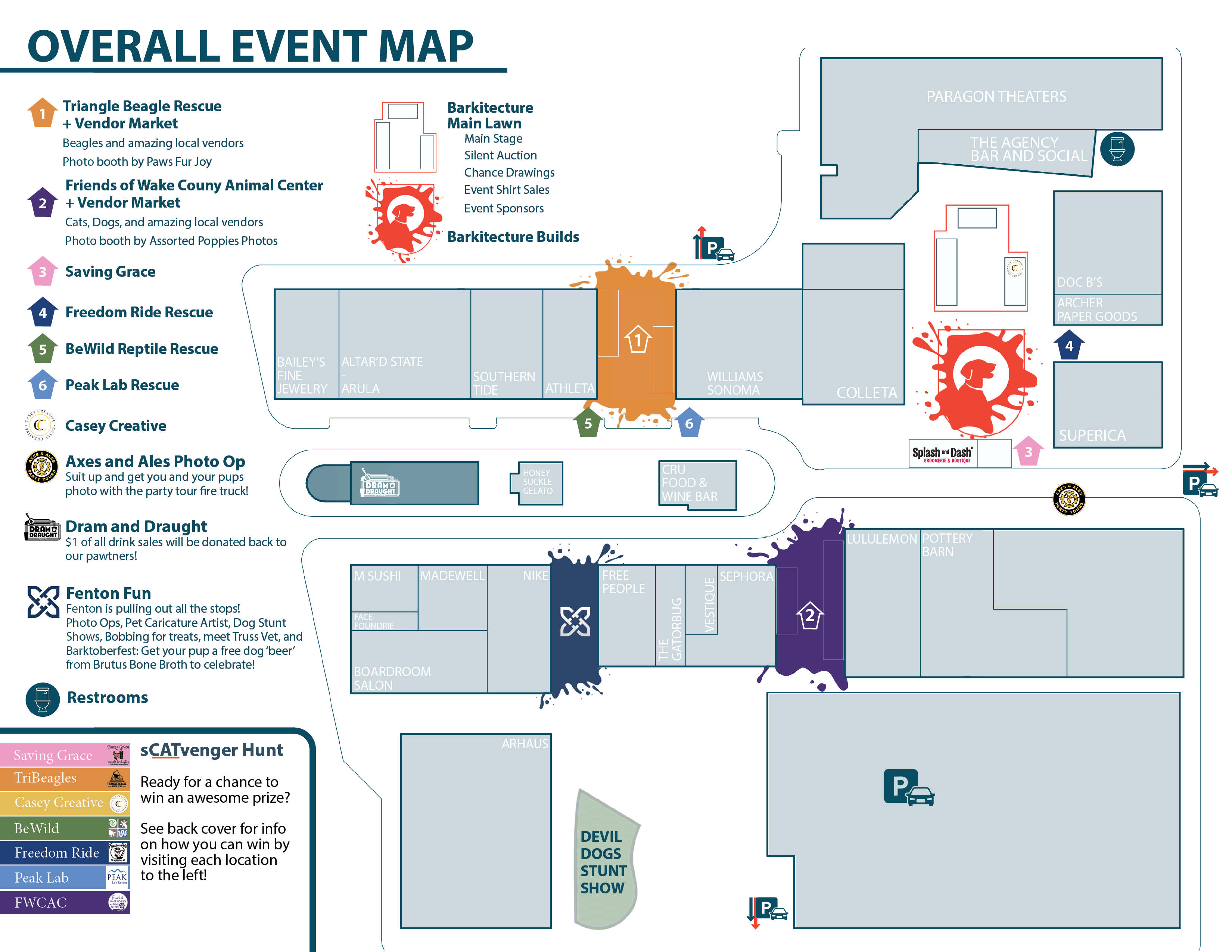 barkitecture map | AIA Triangle