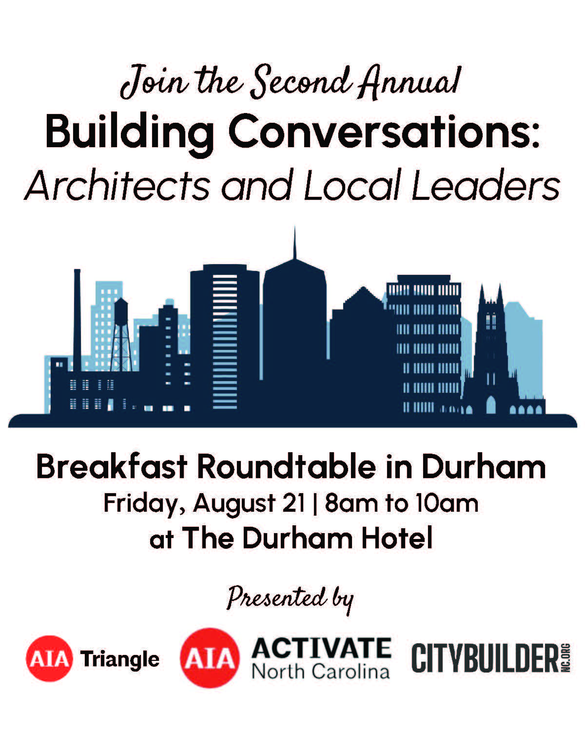 Building Conversations Durham Flyer - Aug '26